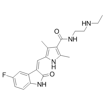 N-Desethyl Sunitinib (SU-11662) 356068-97-8